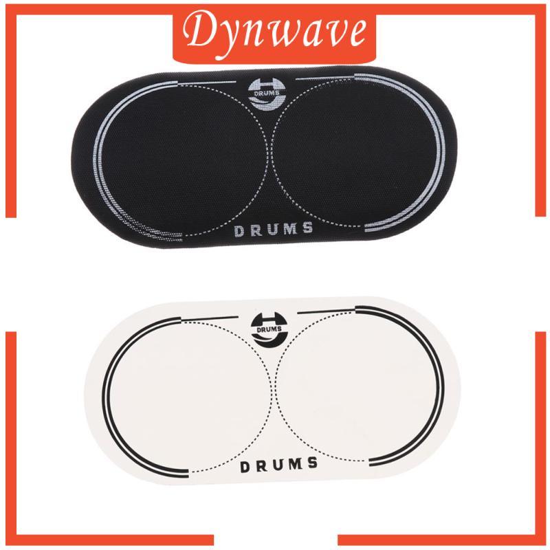 [Dynwave] Bass Drum Patch Drum Set Thin Kick Pad Kick Pad Kick Pad สําหรับชิ้นส่วนเครื่องดนตรี