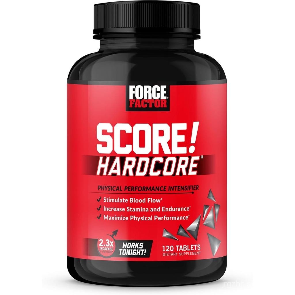 สกอร์ปัจจัยทหาร! Hardcore Nitric Oxide Booster อาหารเสริมสําหรับผู้ชายที่มี L-Citrulline, Yohimbe, B