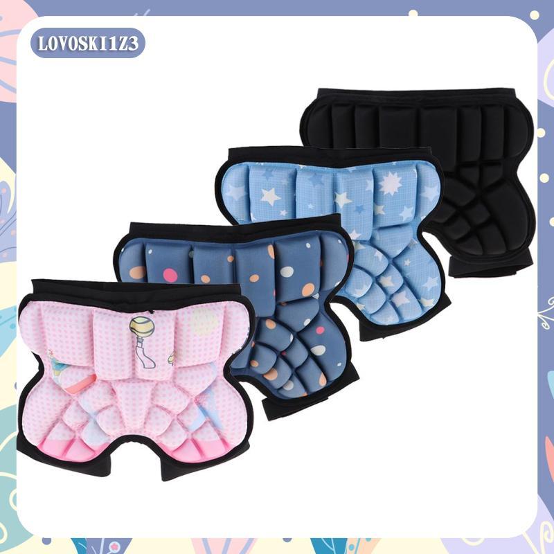 [lovoski1z3] เบาะสะโพกยาม Pad สนับสนุนเกียร์ Pad Pantson ป้องกันการกระแทกปรับเสื่อ 3D สําหรับเล่นสกี
