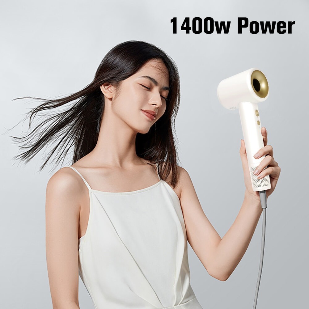 BENKA ไดร์เป่าผม 1400W รุ่น BA04 ขาว รับประกันของเเท้