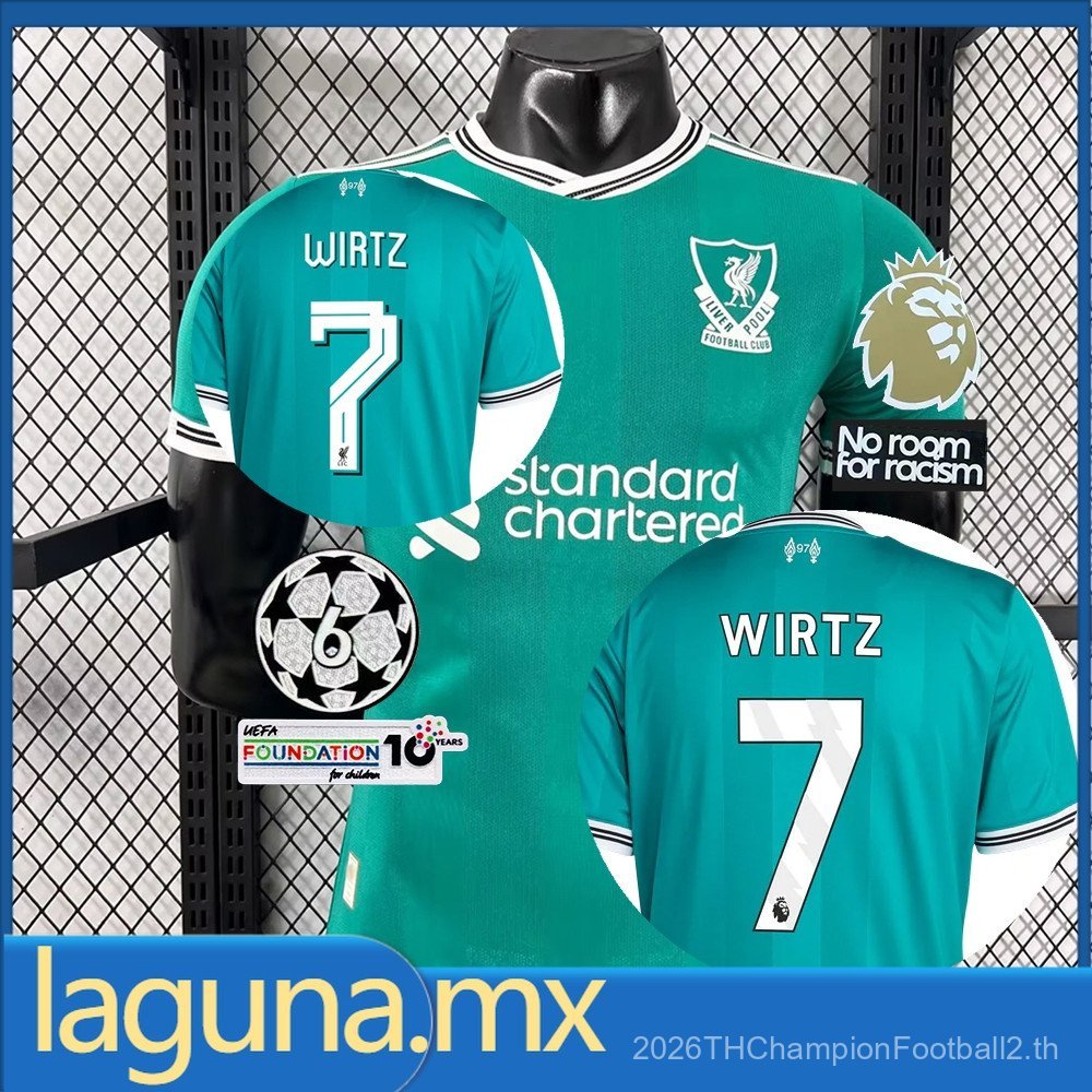 Player Version SSS+2025-26 Liverpool Jersey Third Jersey Player Version