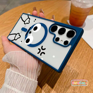 ดีไซน์ตลก ตัวการ์ตูนน่ารัก สำหรับ Samsung S26 S26U S26Plus S25Plus S25U S24U S23U S23 S22U แม่เหล็กติดหนึบ