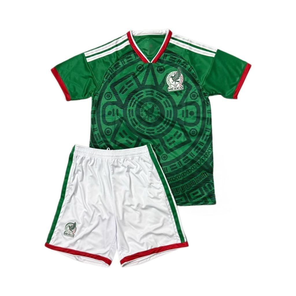 MEXICO HOME WORLD CUP 2026 FOOTBALL JERSEY SET