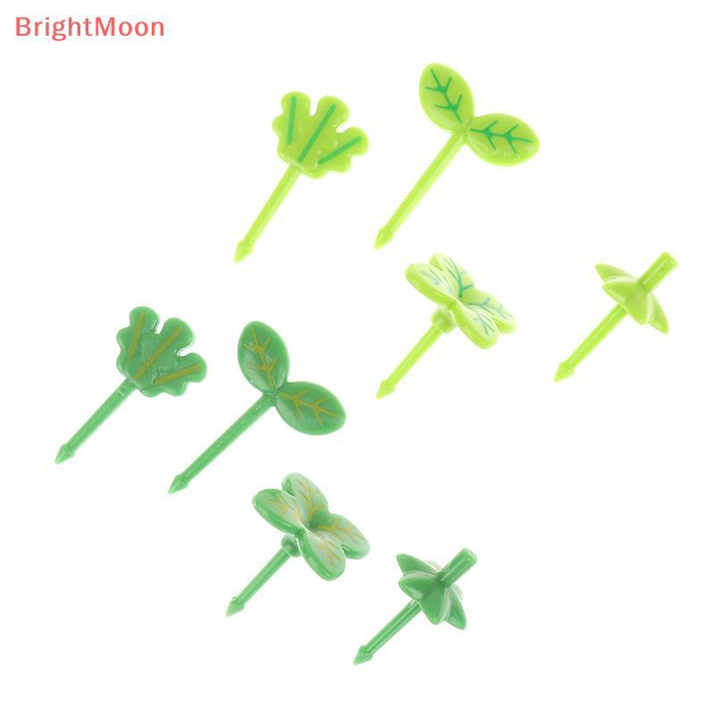 BrightMoon 8 ชิ้นผลไม้ Vork ผมจัดแต่งทรงผมขนาดเล็ก Vork Mini เค้ก Pis สําหรับเด็ก Nice