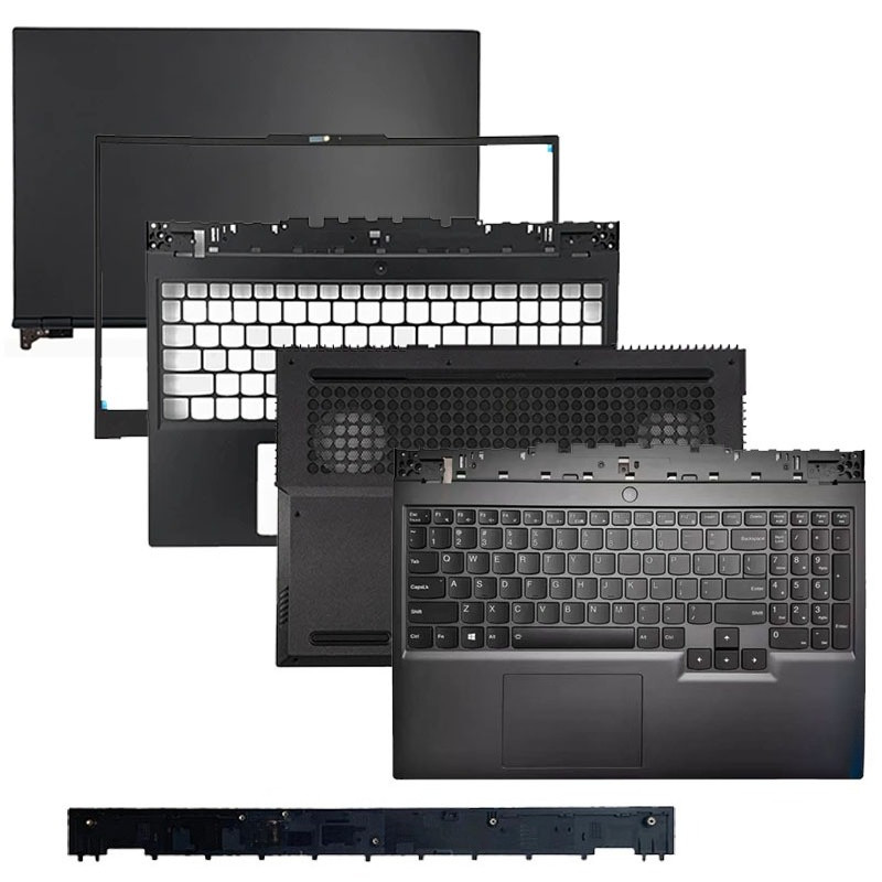 ใหม่สําหรับLenovo Legion 5-15 5-15ITH6H 15ITH6 15ACH6H 15ACH6 2021 แล็ปท็อปปกหลังLCD/ด้านหน้า/บานพับ