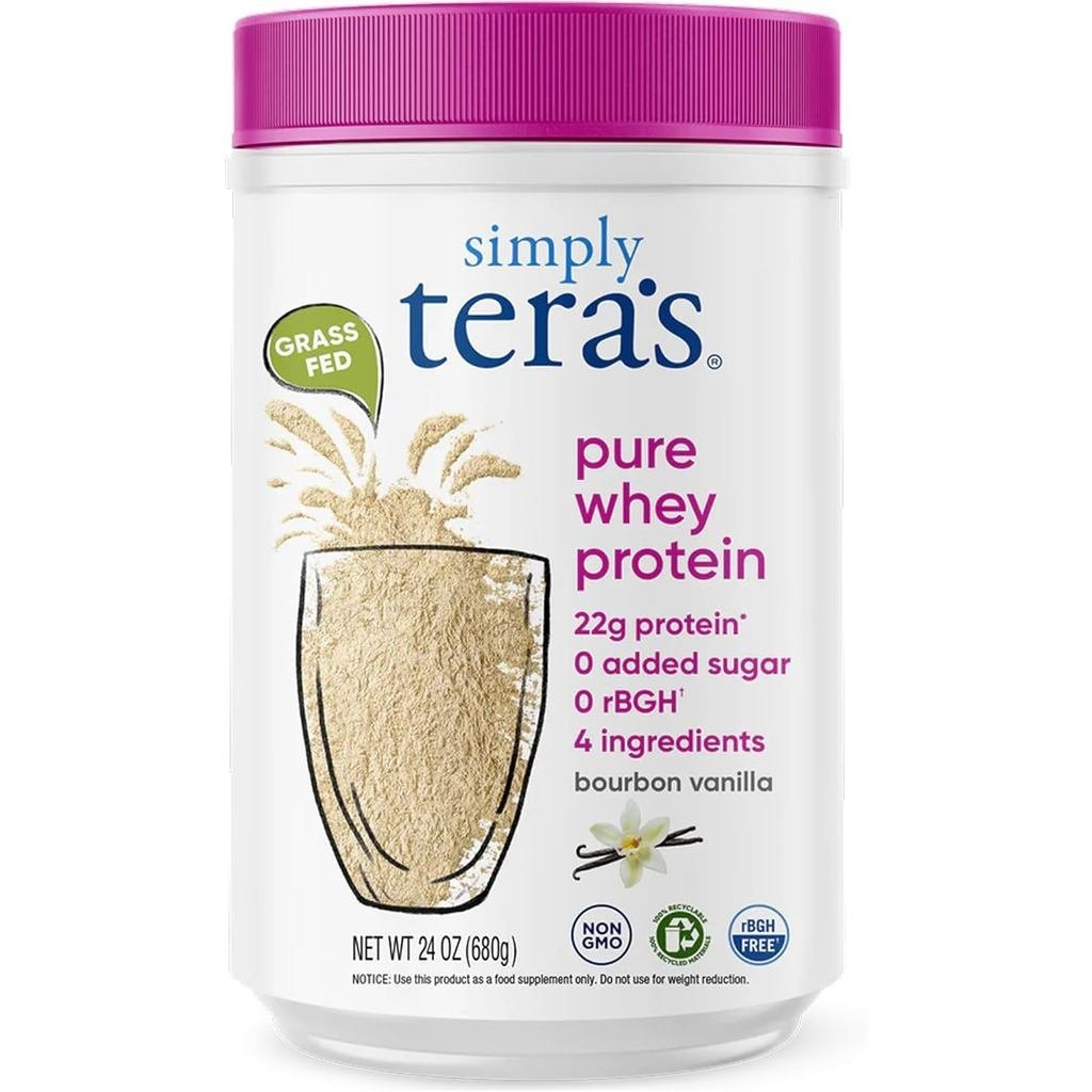 Simply teras Whey Protein Powder Grass Fed Vanilla Whey Protein Powder Clean Made Without iner NonGM