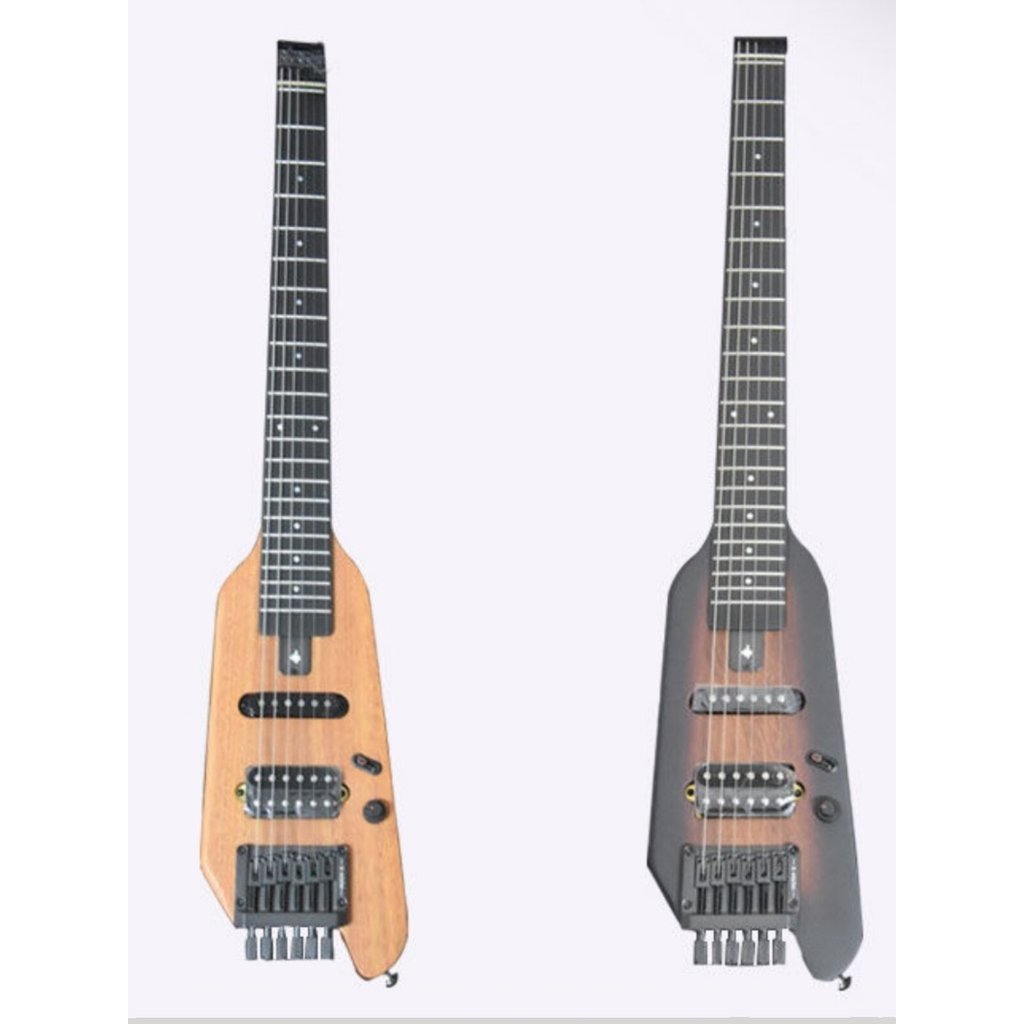 DONNER DONNER กีตาร์ไฟฟ้าเงียบ HUSH-X Professional Series Rock Beginner Beginner กีตาร์ไฟฟ้าหัวขาด