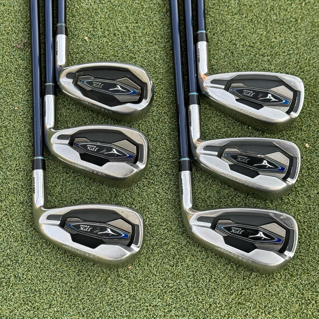 ชุดเหล็ก Mizuno E600 HT 6ชิ้น ก้านกราไฟท์ Flex SR สภาพดี ไม้กอล์ฟมือสอง JPGolfclub