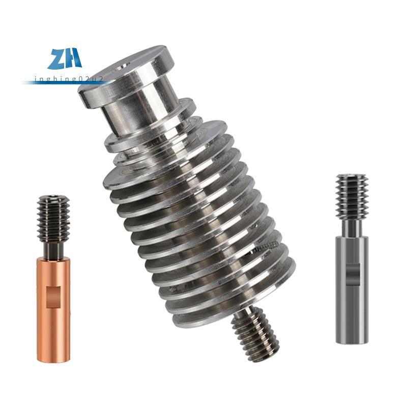 3D V6 Heatbreak Heatsink Kit ชุดอัพเกรดระยะทางสั้นสําหรับชิ้นส่วนเครื่องพิมพ์ Hotend