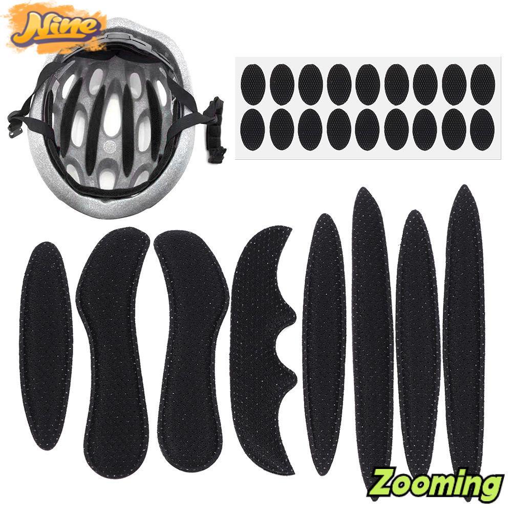 ZOOMING 27 ชิ้น/เซ็ตหมวกกันน็อคด้านใน Padding ชุดรถจักรยานยนต์จักรยาน Universal ฟองน้ําป้องกัน Pad