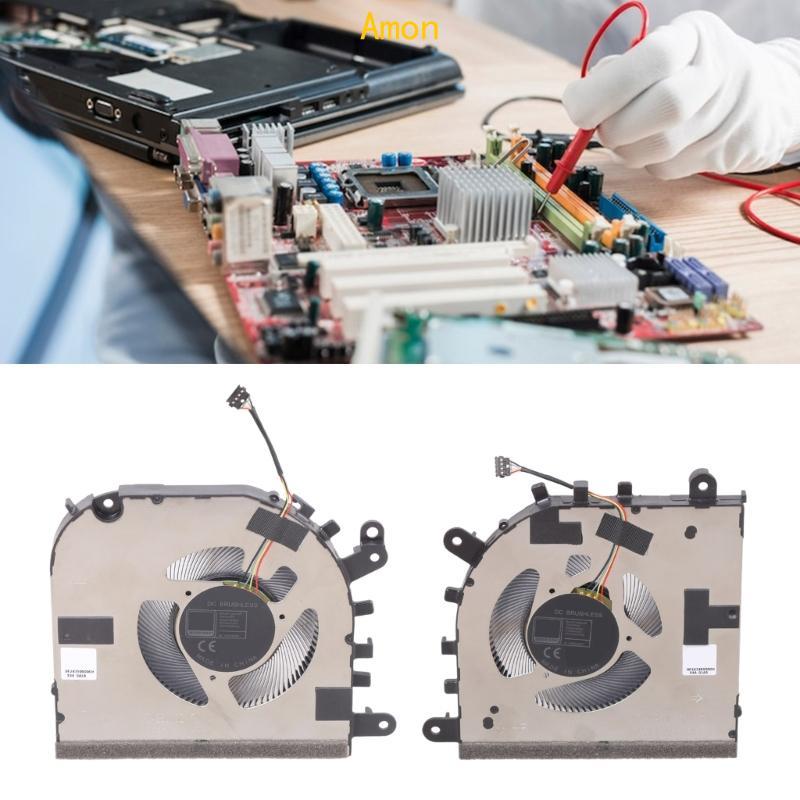Amon 4Pin DC12V หม้อน้ําโน้ตบุ๊ค GPU GPU พัดลมระบายความร้อนสําหรับ 16s IMH9 9 16IMH9 L+R ORG