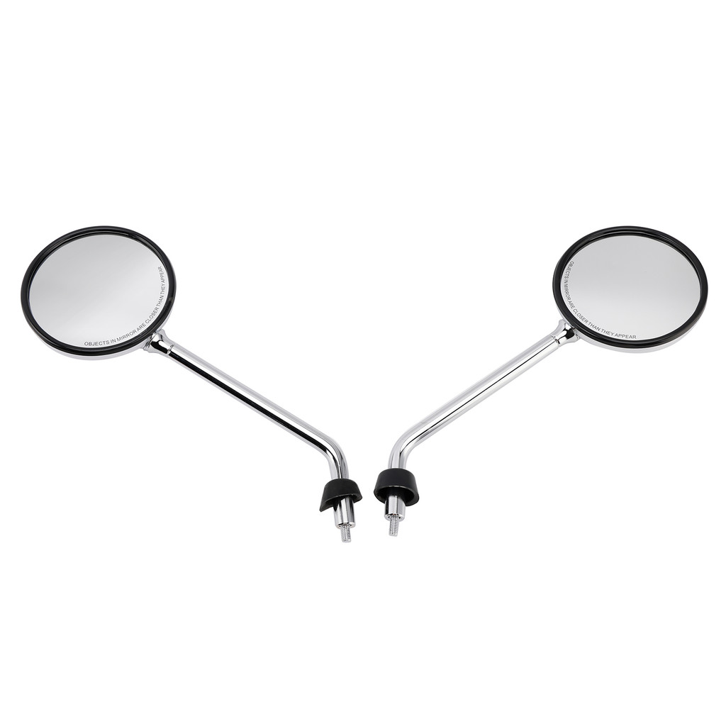 ชุดกระจกมองหลังโครเมียม สำหรับ Vespa LX 50 2T/4T, LX 125 และ LX 150 ปี 2005-2013