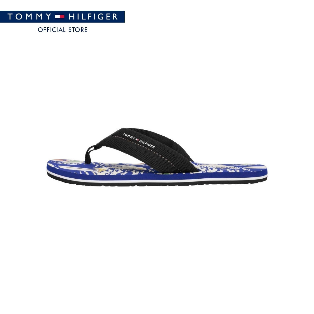 Tommy Hilfiger รองเท้าแตะ ผู้ชาย รุ่น FM0FM05509 BDS - สีน้ำเงิน