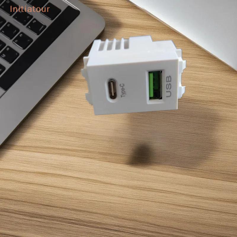[Initiatour] 1 ชิ้น 220 โวลต์โทรศัพท์มือถือชาร์จแผง Soet USB + Type C โมดูล 5 โวลต์หม้อแปลง 2.1A ชาร์จพลังงาน Soet Switching Adapter
