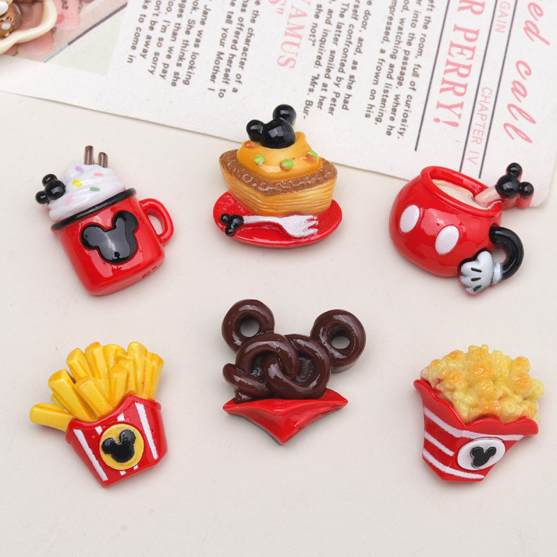 DIY DIY อุปกรณ์เรซินชายามบ่ายการ์ตูน Candy Toy Series DIY Handmade ครีมกาวคลิปผมเคสโทรศัพท์รองเท้าดอกไม้เรซิ่น Gadget