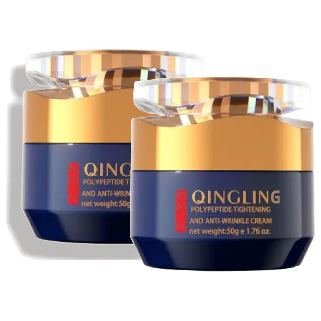 ครีม Antirrugas Qingling, ครีม Antirrugas Quinglin, ครีมลบรากฐาน QINGLING - ครีมบํารุงผิวหน้า Quingl