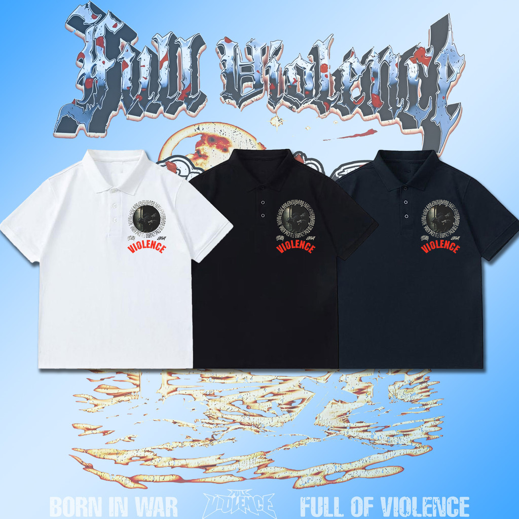 🏆【เสื้อ polo 】Hamzat Chimayev wins UFC 319 Polo Classic T-Shirt Men&Women  ผ้าฝ้าย คอกลม นุ่ม สบาย พ