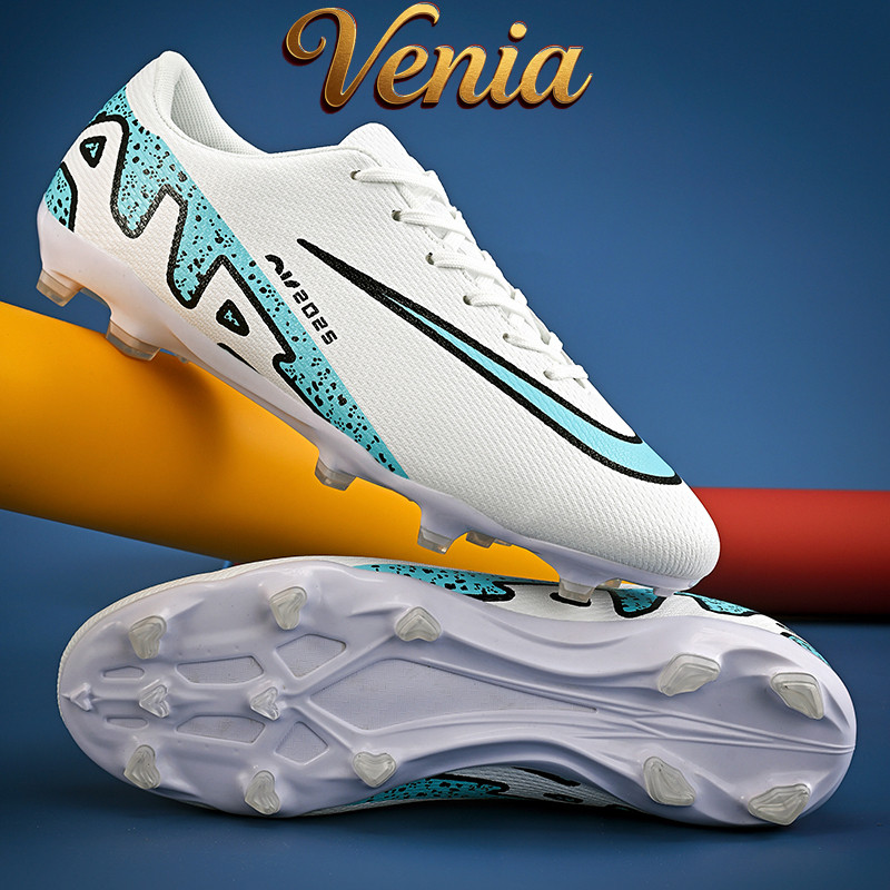 venia【บางกอกสปอต】【1-2 วัน】ส่งไวมากรองเท้าฟุตบอล สตั๊ด เด็กและผู้ใหญ่ สีเจ็บ ไซค์ 32-46 พร้อมส่ง รองเท้าฟุตซอล