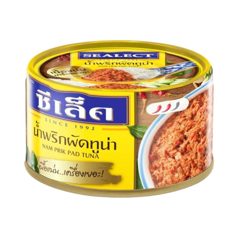 [สินค้าส่งด่วน] ซีเล็ค ทูน่าปรุงรสสูตรน้ำพริกผัด 95ก. SEALECT TUNA PRUNG ROD NAM PRIK PAD 95G.
