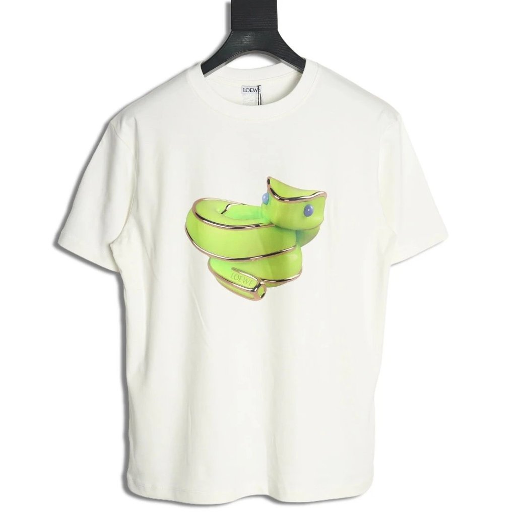 LOEWE LOEWE 25SS Limited Snake เสื้อยืดแขนสั้น