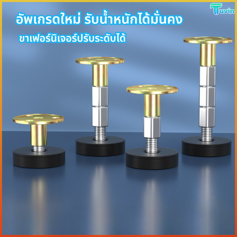 TN ตัวยึดหัวเตียง ป้องกันการโยกและเสียงดัง ติดเองไม่ต้องเจาะ แผ่นลดแรงสั่นสะเทือนและป้องกันการชน