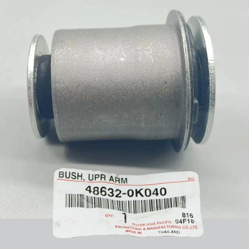 4 ชิ้น 486320K040 สําหรับ Toyot-a BUSH, FRONT SUSPENSION UPPER ARM, RH/LH 48632-0K040