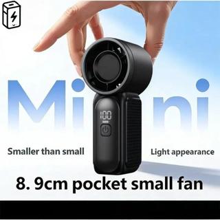199Speed ใหม่ MINI พัดลมมือถือแบบพกพา USB ชาร์จพัดลมระบายความร้อนพัดลมพกพา Outdoor Camping Travel ของขวัญคริสต์มาส