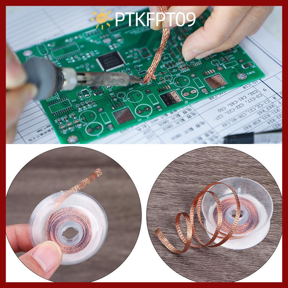 PTKFPT09 ลวดบัดกรีทองแดง BGA ซ่อมเชื่อม Professional Soldering Wick