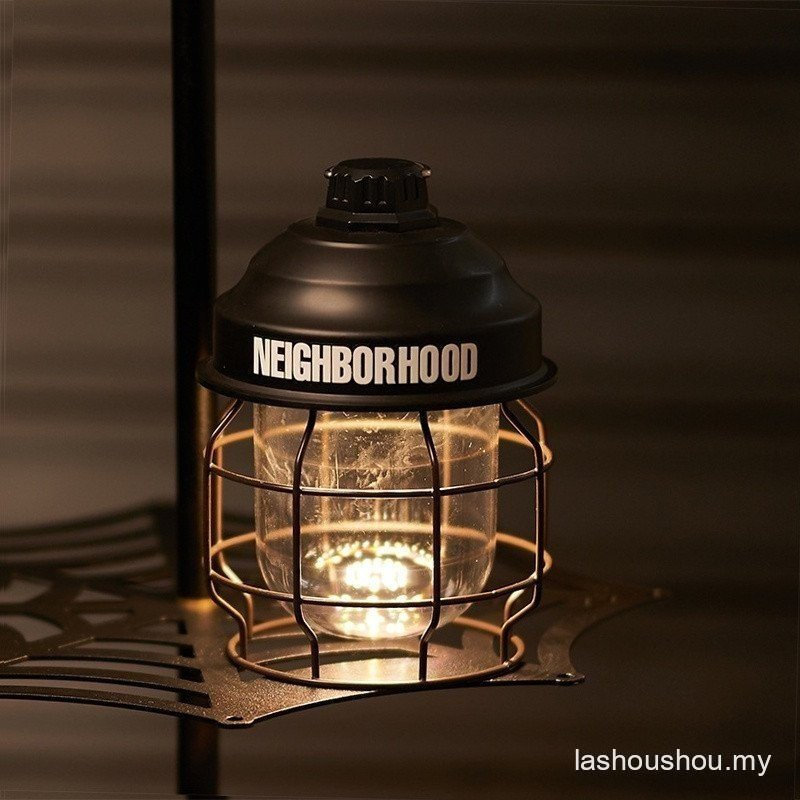 Neighborhood Street Wear NBHD Camping Light LED Chandelier ชาร์จ LED ปรับ Camp Light แขวนเต็นท์ Stre