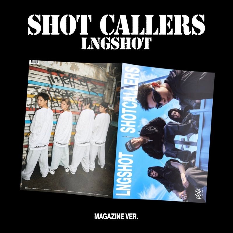 ในสต็อก LNGSHOT Lobster EP Debut SHOT CALLERS อัลบั้มโฟโต้การ์ดจากกลุ่มเด็กชายใหม่ของ JAYPARK