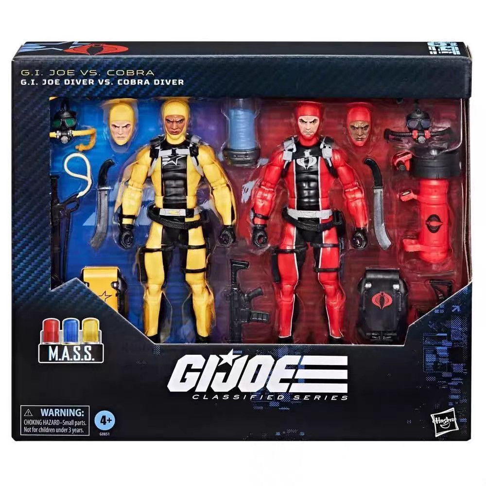[Hasbro] GIJOE กองกําลังพิเศษ No. 169 Diver Double Set สต็อกพร้อมใหม่เอี่ยม
