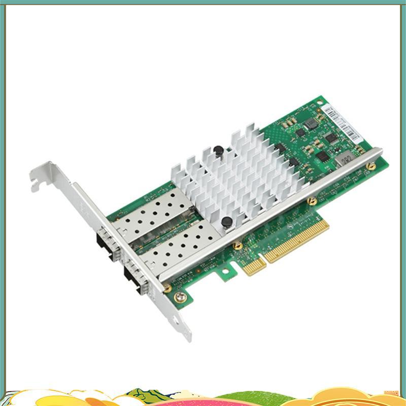 X520-DA2 การ์ดเครือข่าย X520-DA2 10GbE การ์ดเครือข่ายพอร์ตคู่คู่ + พอร์ต PCI Express X8 ไฟเบอร์เซิร์