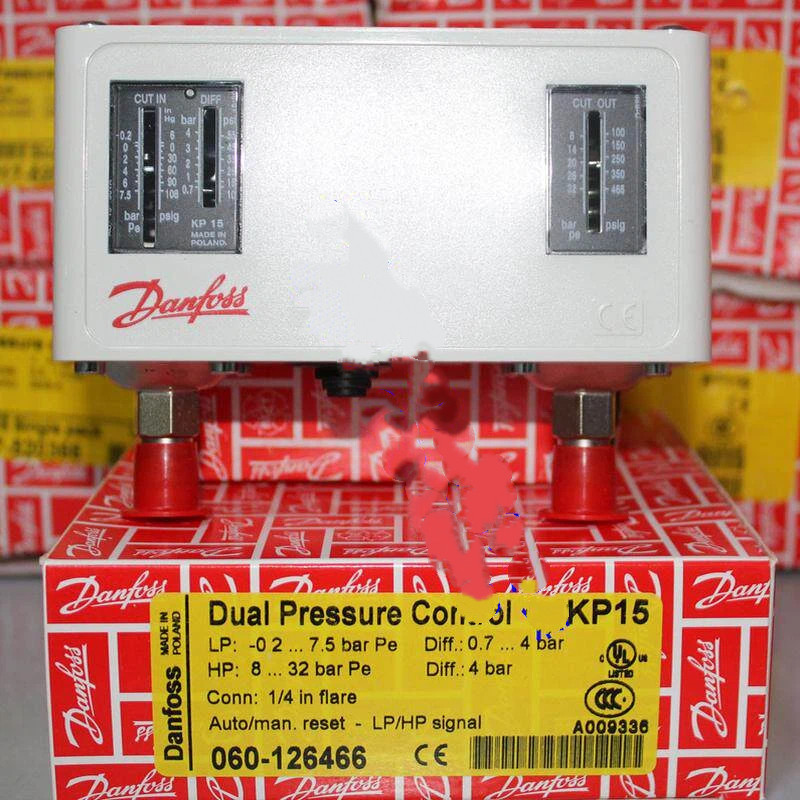 Denvers KP1 KP2 KP5 KP35 KP36 KP15 สวิตช์แรงดัน danfoss สินค้านําเข้าของแท้ดั้งเดิม