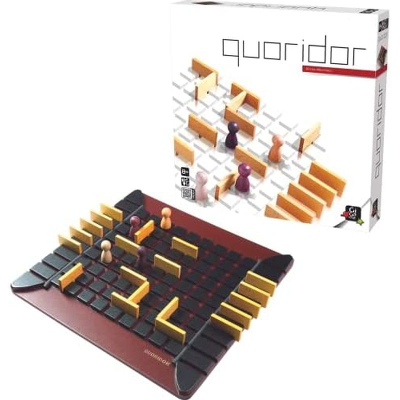 Quoridor - Over 1 Million Sold! Mensa Select Winner | Wooden Abstract Strategy Game for Adults and F