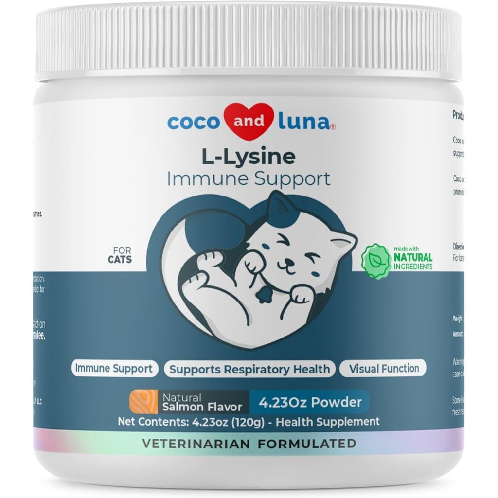 L-Lysine for s 900mg/scoop - for Sneezing and Runny Nose, Cold, Immune, Eye Function และสุขภาพทางเดิ