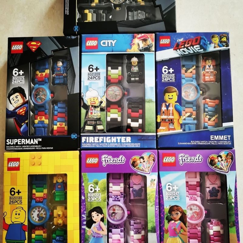 ชุดประกอบนาฬิกา Phantom Ninja Superman และ Batman สำหรับเด็ก