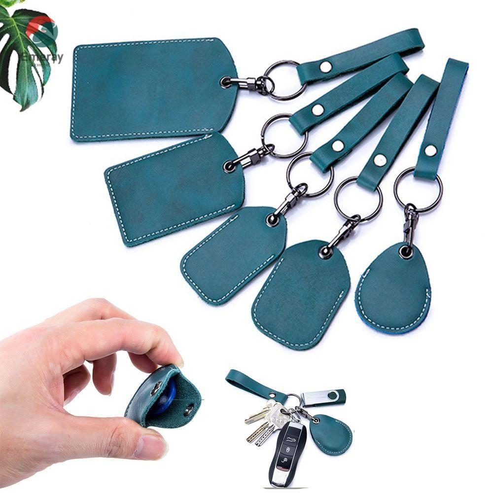 Emeray ID Card Case, พวงกุญแจ Access Card Bag Key Tag Ring Square Water Drop พวงกุญแจ