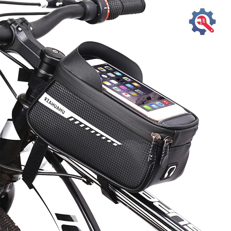 กระเป๋ากันน้ำสำหรับโทรศัพท์ แบบคล้องคอจักรยานเสือภูเขา MTB สะดวกในการขับขี่
