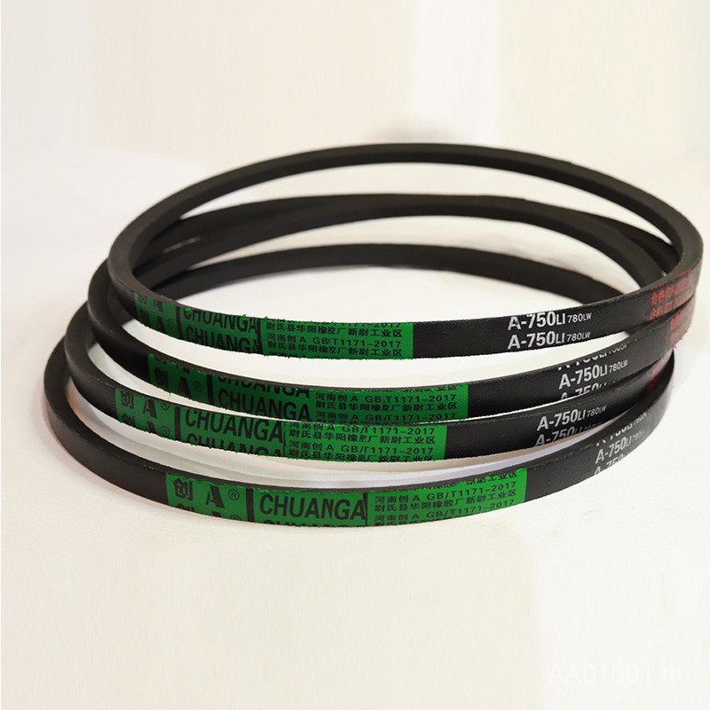 Huayang ยาง V-Belt ประเภท A 1524Li ถึง A4064 Li Transmission เข็มขัดเกียร์เข็มขัดมอเตอร์สวมใส่ ME9U