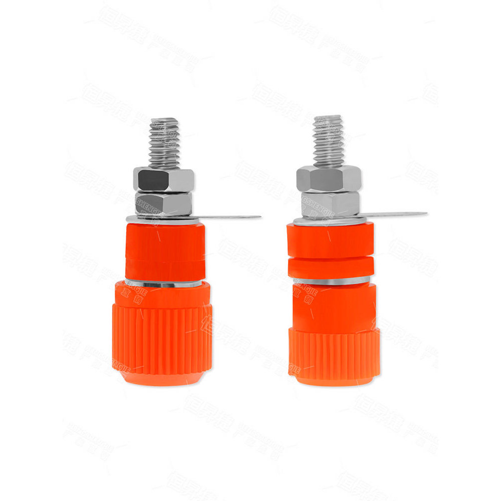 JS-910B Terminal Block Banana Socket เครื่องเชื่อมไฟฟ้า Terminal Block M4 JS919 Terminal Block 4 มม.
