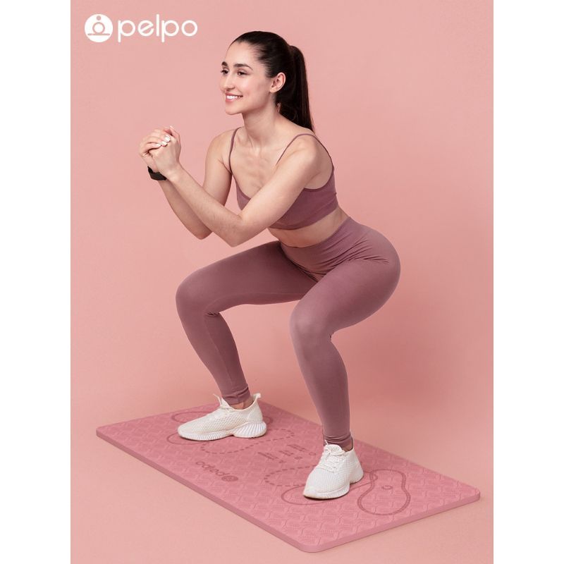 Pap Squat Mat Squat Balance Mat เสื่อออกกําลังกายเสริมหนาเสื่อโยคะคุกเข่าเสื่อแบนสนับสนุนผู้ชายผู้หญ