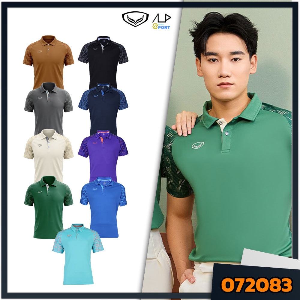 💥ลดโหดเหมือนโกรธใคร!💥 GRAND SPORT เสื้อโปโล รหัส 072083 แท้100%