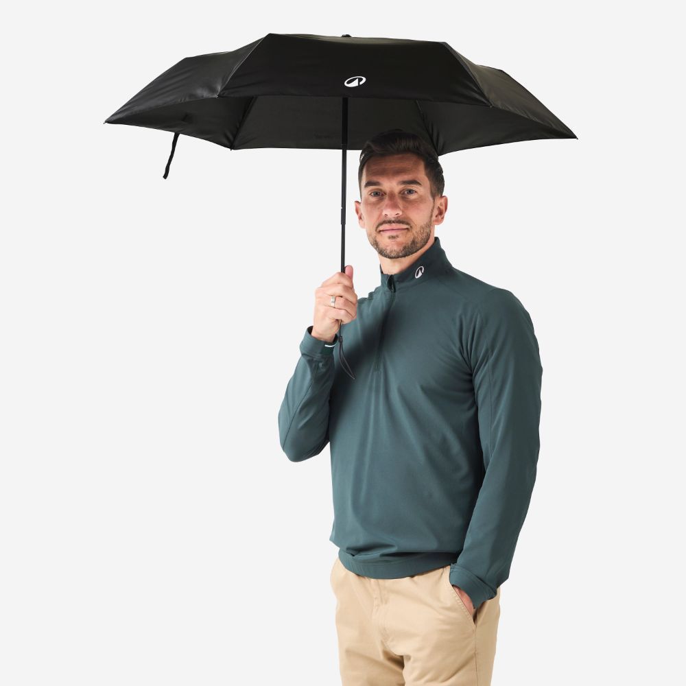 Decathlon Umbrella Micro ร่มพับรุ่น Profilter Micro - Black รูปที่ 5