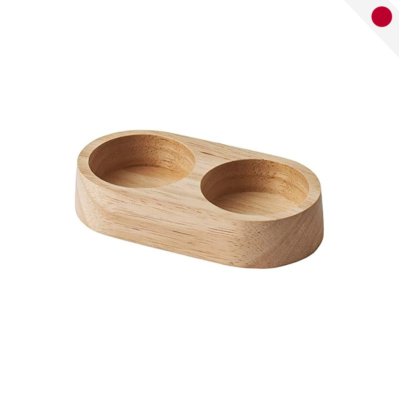 Russell Hobbs เครื่องบดเกลือและพริกไทยไฟฟ้าพร้อมขาตั้งไม้ - สีเบจ 7924JP