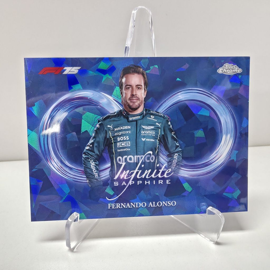 Topps Topps Chrome F1 Alonso Chrome Sapphire Fernando Alonso Infinite Sapphire Infinite Sapphire Fer