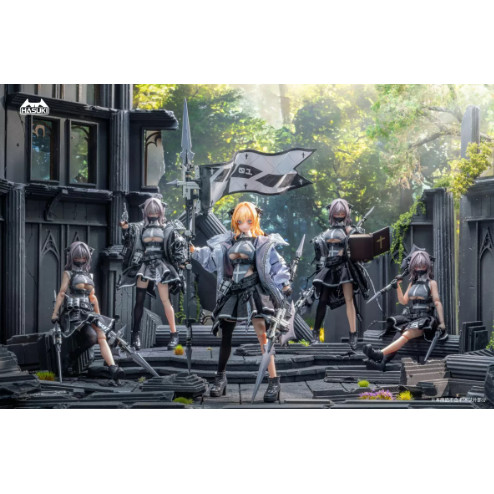 God Cat Beating HASUKI 1/12 PA009 ORIG.ver White Bishop รูป Mary Annu