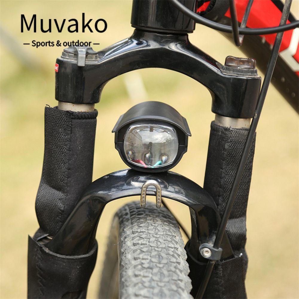 MUVAKO E-bike Light ประหยัดพลังงานไฟหน้าสกู๊ตเตอร์ไฟฟ้าสําหรับขี่จักรยานที่สว่างเป็นพิเศษ