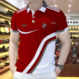 เสื้อโปโลผู้ชายกีฬา,เสื้อแฟชั่นลําลอง