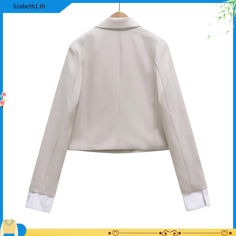 [Pomelo] เบลเซอร์ทรงครอป / Cropped Blazer