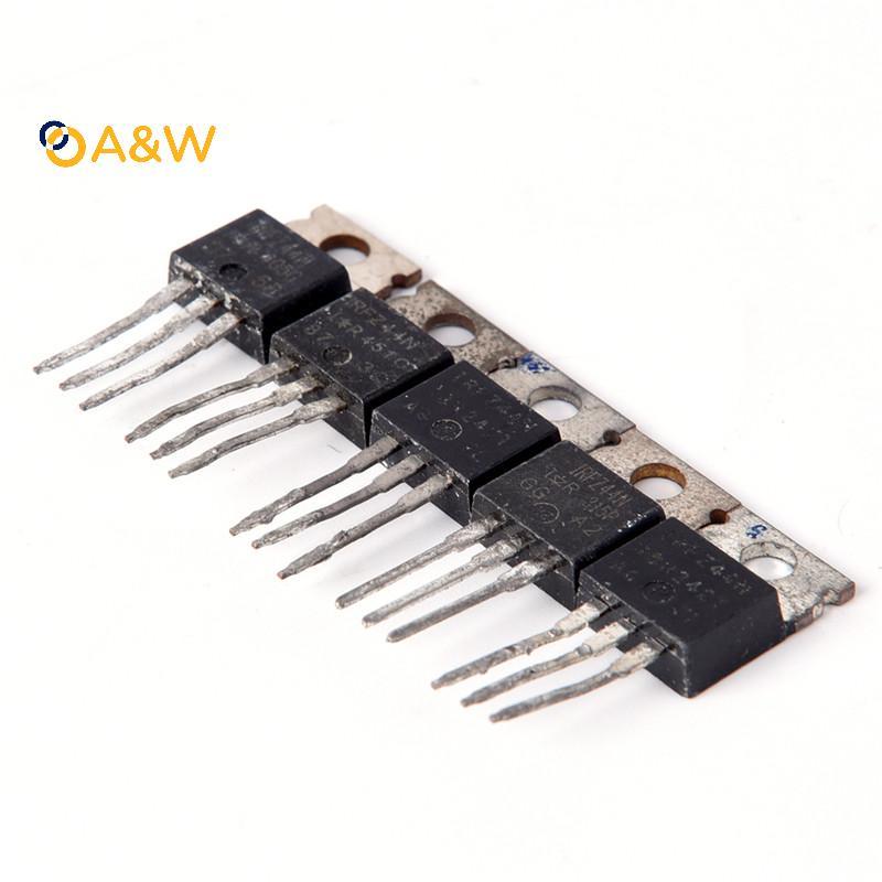 A&W 10 ชิ้น 55V 49A IRFZ44N IRFZ44 Power ทรานซิสเตอร์ MOSFET N-Channel